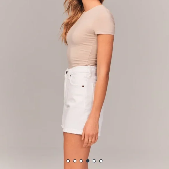 A&F High Rise Dad Shorts - Picture 5 of 6